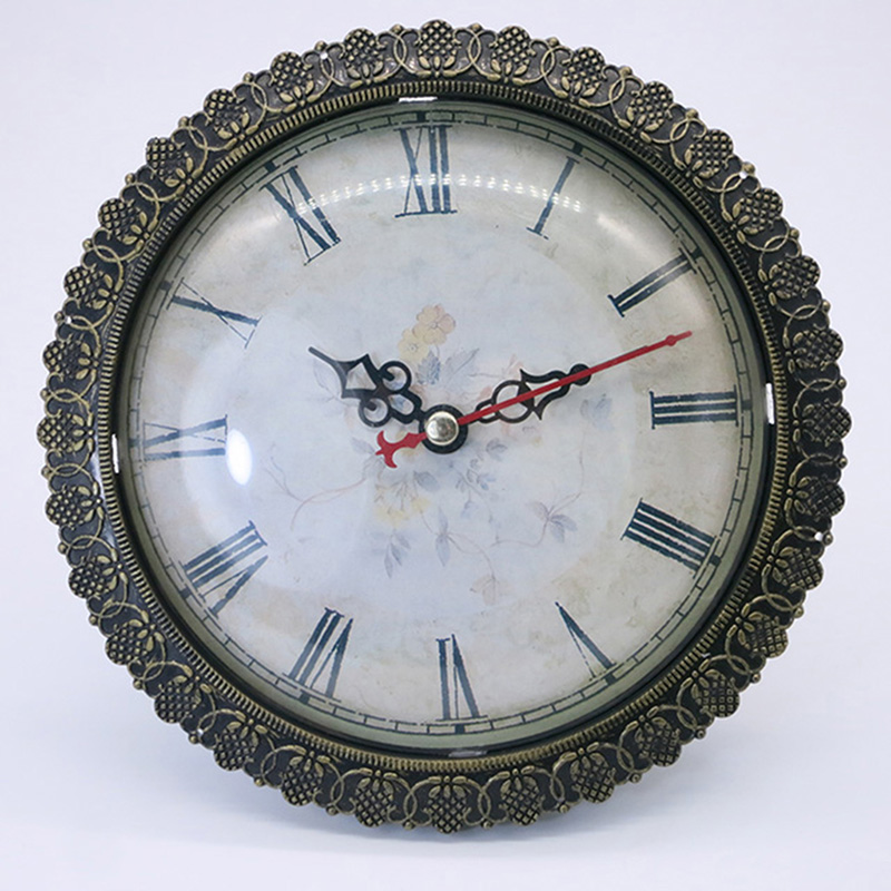 Relógio Antigo com diâmetro de 150mm relógio de parede de UVA inserido